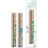 Herlitz Lineal 17cm GREENline Holz