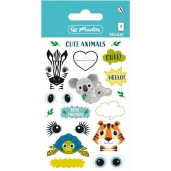 herlitz Foliensticker Cute Animals FSC