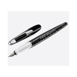 Penna stilografica Herlitz My.pen M bianco/nero 10999746