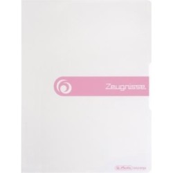 herlitz Zeugnismappe Herlitz Sichtbuch Zeugnis wei&Atilde; DIN A4 wei&Atilde;