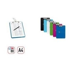 herlitz Klemmbrett DIN A4 opak blau