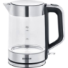 SEVERIN Kedel 1.7liter Glass/brushed stainless steel/black