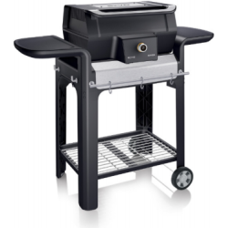 SEVERIN PG 8107 SEVO GTS Havegrill Sort/ s&Atilde;&cedil;lv