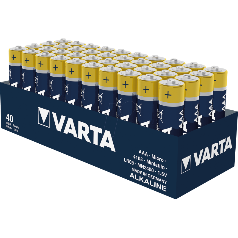 VARTA Batterien Micro AAA 1.5 V