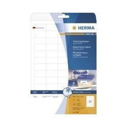 Etichette per surgelati HERMA A4 bianca 38,1x21 2 mm carta opaca 1625