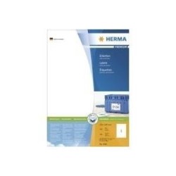 HERMA Premium Laminerede etiketter A4 (210 x 297 mm) 100etikette(r) 4