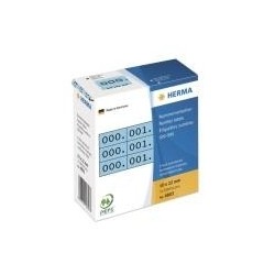 Herma Nummernetiketten 3-fach 10x22mm