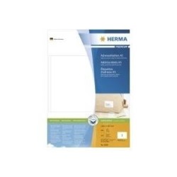 HERMA Premium Laminerede adressem&Atilde;&brvbar;rkater 148.5 x 205 mm 400etikett