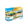 Playmobil Family Fun - Auto da spiaggia con rimorchio per canoa 7043