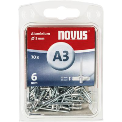 NOVUS Blindniete A 3 X 6 ALU 70ST