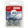 NOVUS Blindniete A 3 X 6 ALU 70ST