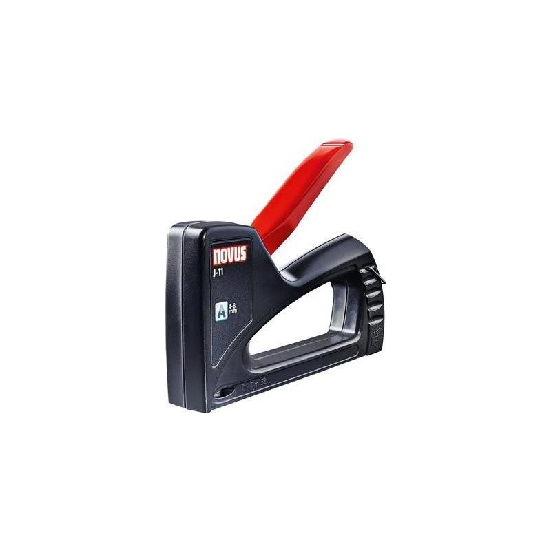 novus Tacker Novus Handtacker J-11 A 030-0436 schwarz-rot