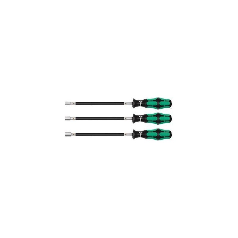 Wera Kraftform - Serie 300 391 Hose clamp screwdriver set 3 Dele