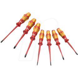 WERA 160 iSS/7 Kraftform Plus Series 100 screwdriver set