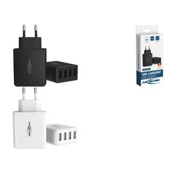 ANSMANN USB Charger bl 5V DC/3000mA/30W/4xUSB