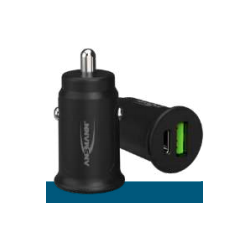 ANSMANN Ladeger&auml;t InCar Charger 12-24V DC/3000mA/30W/KFZ/USB/USBC/5V