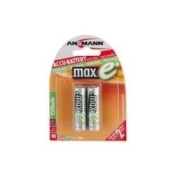 Akku AA ANSMANN maxE+ 2.500mAh 2er Mignon, Blister