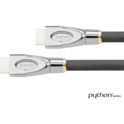 PYTHON Ultra High Speed HDMI 2.1 8K UHD-2/ 4K UHD 3m schwarz