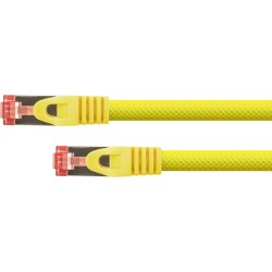 Python RNS Patchkabel Cat.6 S/FTP PiMF PVC 250MHz OFC 0,25m gelb