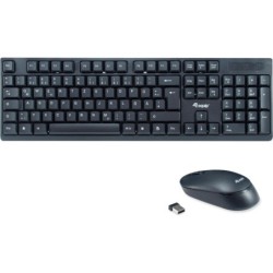 Equip Wireless Tastatur + Maus, Layout deutsch schwarz