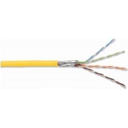 DIGITUS Cat.7A S/FTP, installation cable, 500 m, duplex, Dca-s1a d1 a1