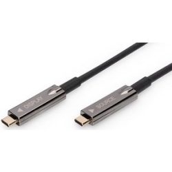 Cavo USB Type-C - USB Type-C AOC Fibra ottica 4K@60Hz USB 3.1 15m