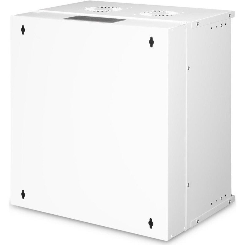 Custodia da parete DIGITUS 12U 595x540x400 SOHO/non assemblata/porta 