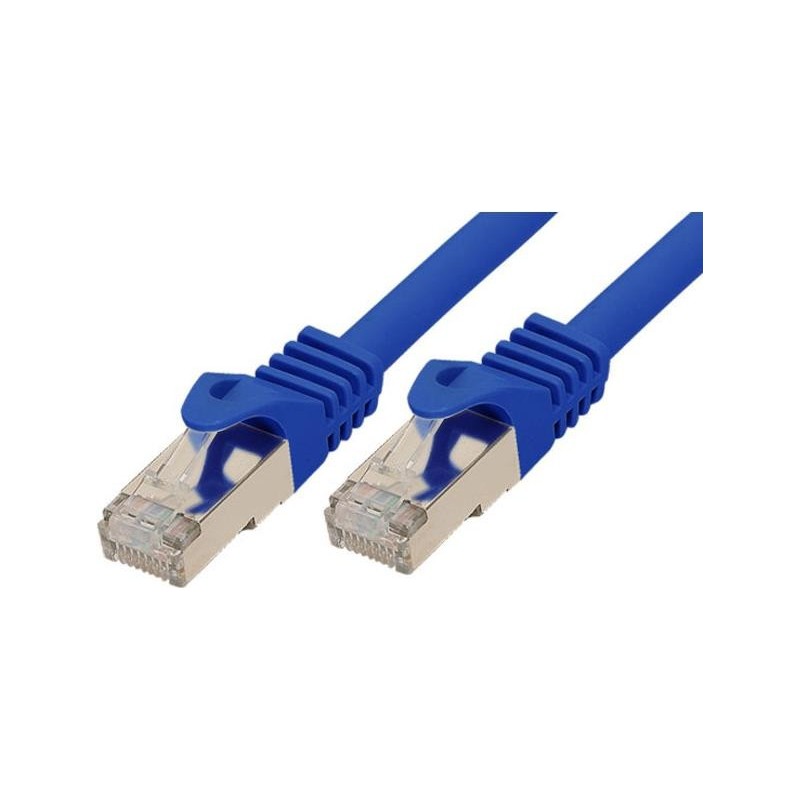 Patchkabel S/FTP Cat 7 blau 10,0m