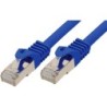 Patchkabel S/FTP Cat 7 blau 10,0m