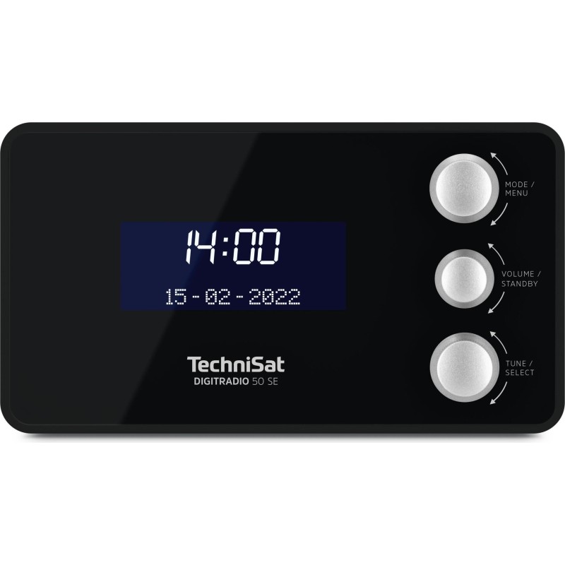 TechniSat DIGITRADIO 50 SE - Radiowecker schwarz