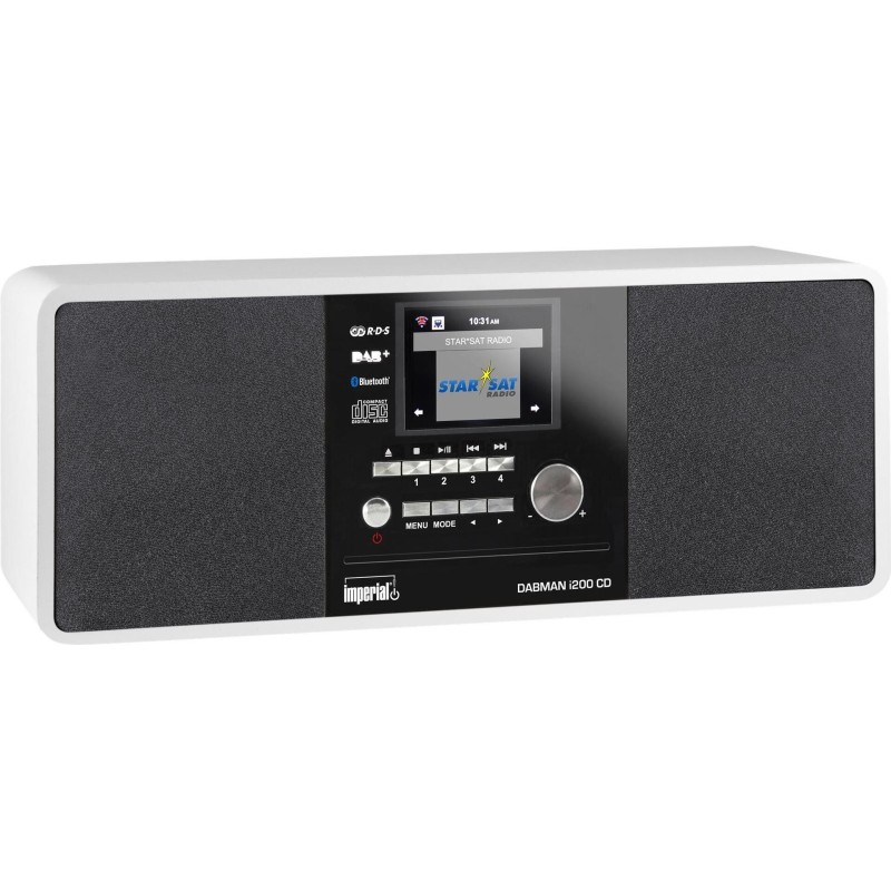 imperial DABMAN i200 CD DAB radio Cd / MP3-afspiller Radio Lydafspill