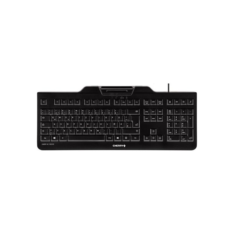 Cherry KC 1000 SC Keyboard mit Smart Card Reader USB PN Layout wei&szlig;-