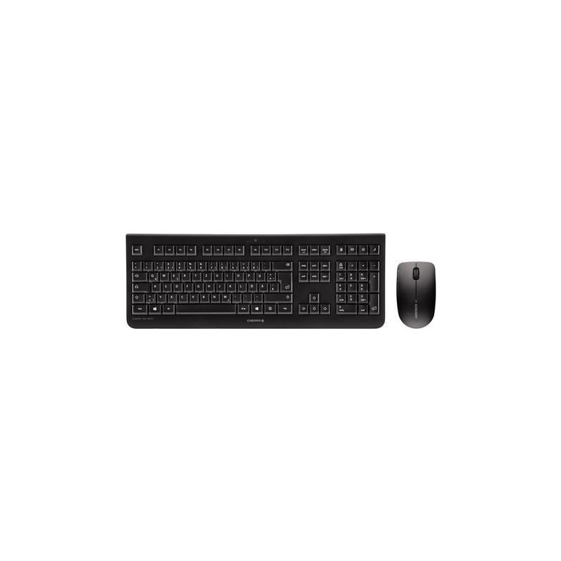 CHERRY DW 3000 tastiera Mouse incluso RF Wireless QWERTZ Ceco Nero (C