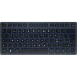 CHERRY KW 7100 MINI BT tastiera Bluetooth QWERTZ Svizzere Blu KW 710