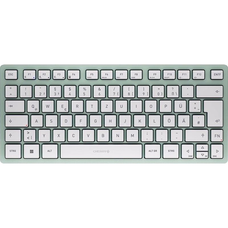 CHERRY KW 7100 MINI BT tastiera Bluetooth QWERTZ Tedesco Colore menta