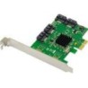 Scheda PCI PCI-e DC-614e RAID SATA6G a 4 canali