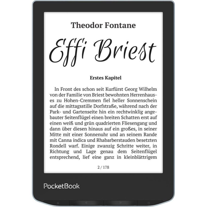 PocketBook Verse eReader bright blue mit 212 DPI 8 GB