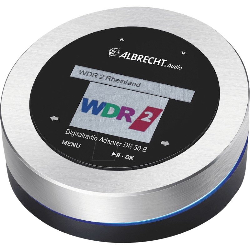 Albrecht DR 50 B, DAB+/UKW Radio-Adapter mit Bluetooth inkl. Farbdisp