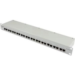 ALLNET TP Cat 6 12xTP 483 cm 19" grigio chiaro ADSL/VDSL POE