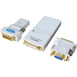 ALLNET Consumer USB 20 DVIVGAHDMI Adapter