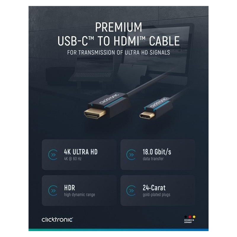 USB-C&Atilde;&cent;&acirc;&Acirc;&cent;/HDMI&Atilde;&cent;&acirc;&Acirc;&cent; adapter cable