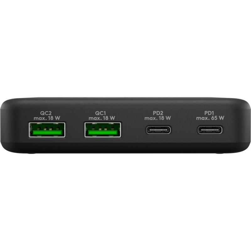 Goobay Multiport 4x Charging station 65 W - Black