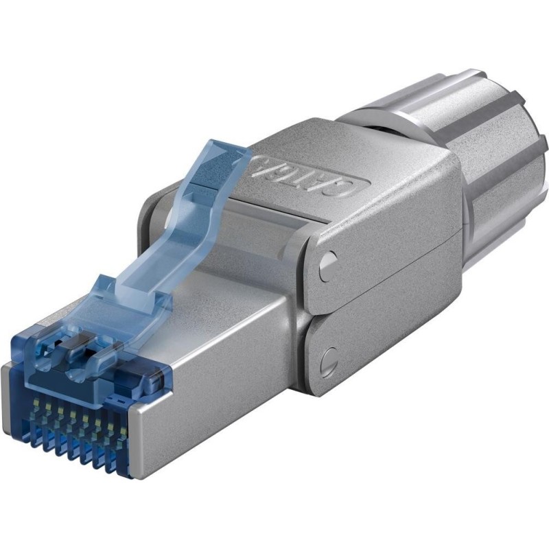 Connettore RJ45 schermato STP CAT 6A per assemblaggio sul campo - per