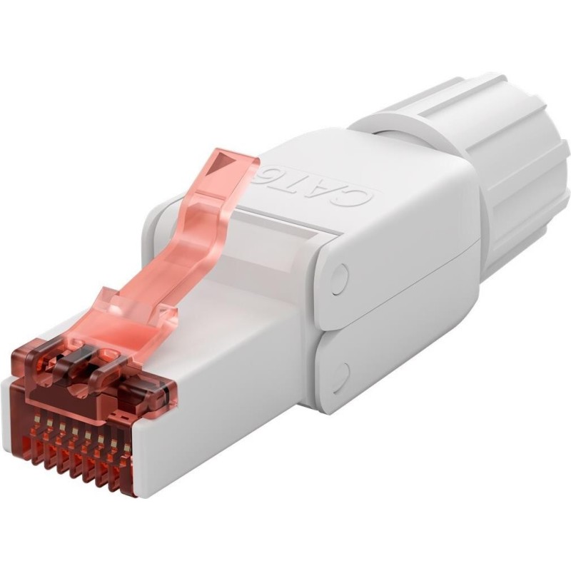 Connettore RJ45 non schermato CAT 6 UTP per assemblaggio sul campo - 