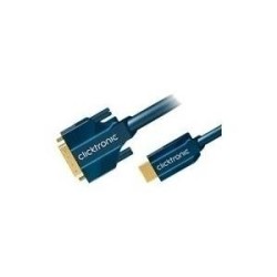 ClickTronic Casual Series Videokabel HDMI / DVI 1m