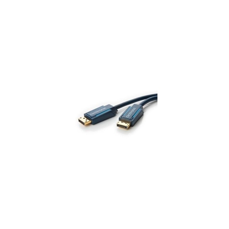 ClickTronic 2m Displayport m/m Blu Clicktronic DisplayPort Cable M/