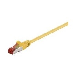 wentronic CAT 6 SFTP, cavo patch PiMF 15 cm Gul