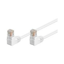 CAVO RETE UTP CAT5E CONNETTORI RJ45 A 90 GRADI MT 1