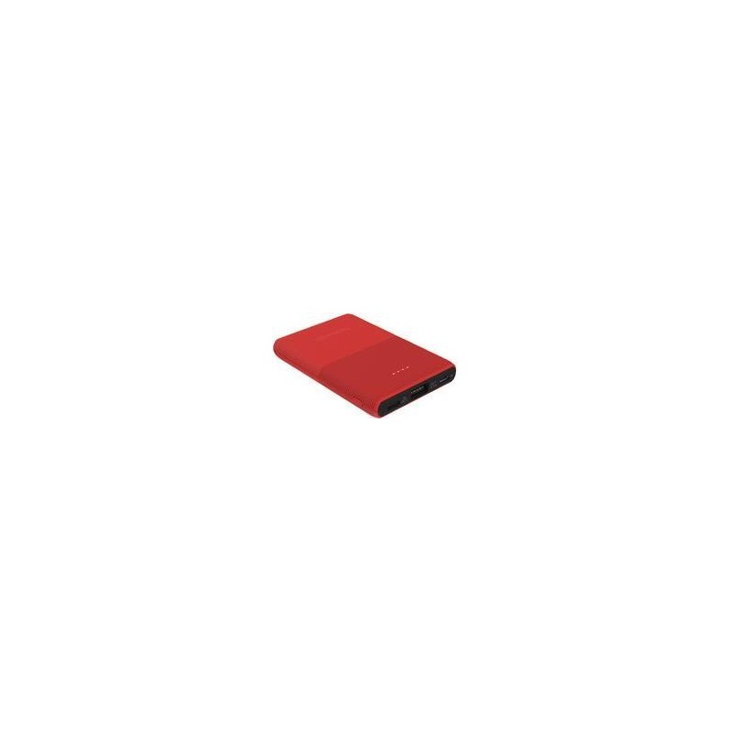 Powerbank TERRATEC P 50 Pocket poppy red 5000mAh USB-C