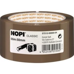 tesa NOPI Pack Classic 66m 50mm braun